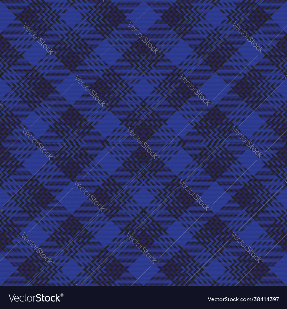 Blaue Argyle Plaid tartan texturiert nahtlos