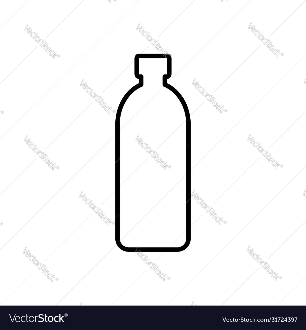 Bottle icon - black