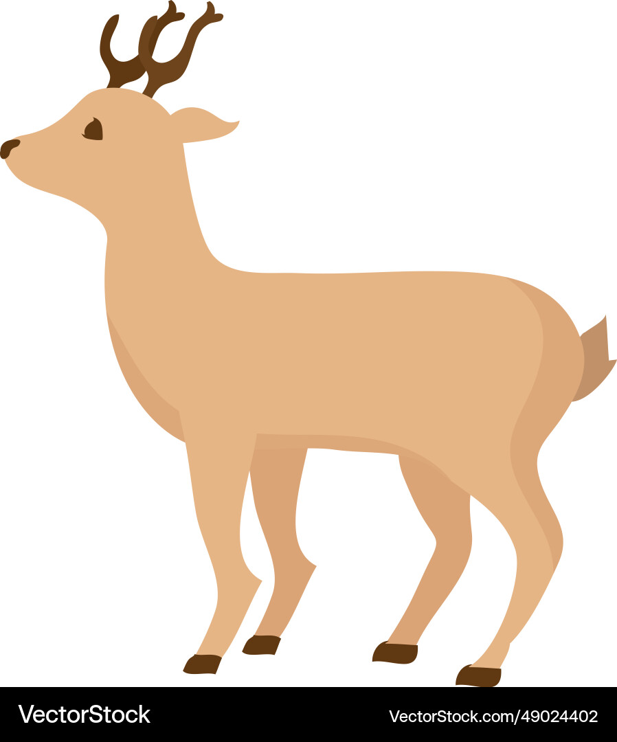 Cute goat Royalty Free Vector Image - VectorStock