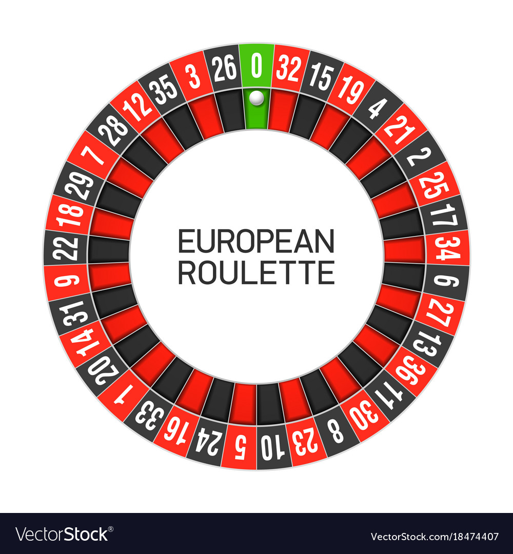 euro roulette wheel layout