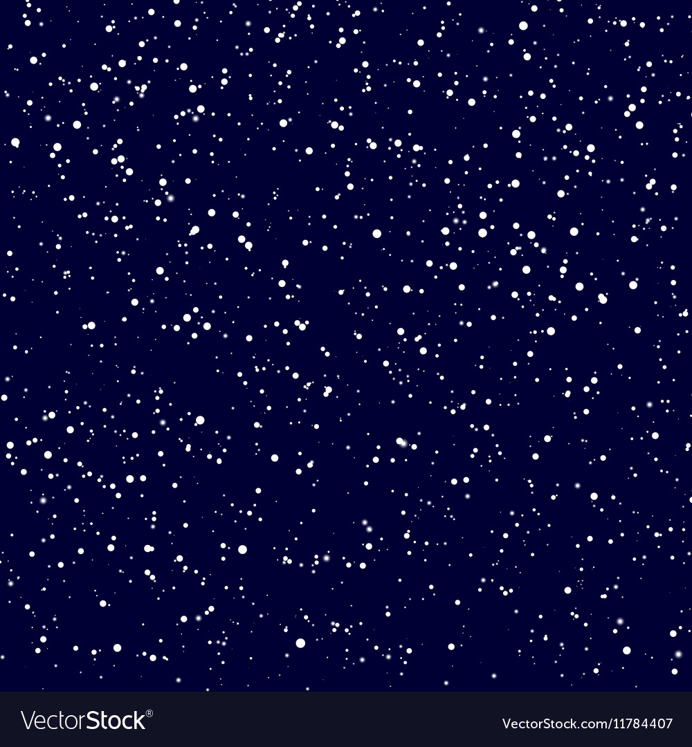 Dark Blue Snow Background