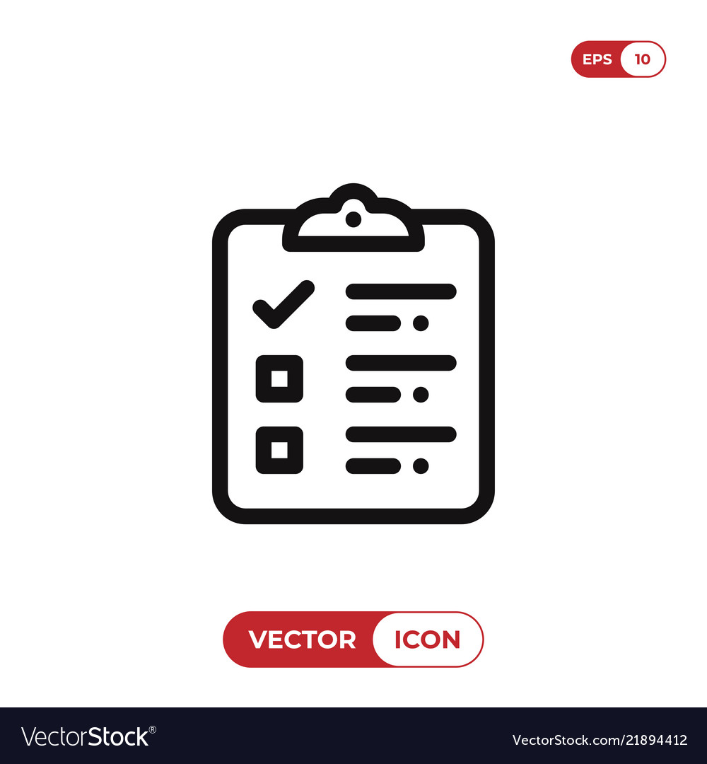 Checklist icon