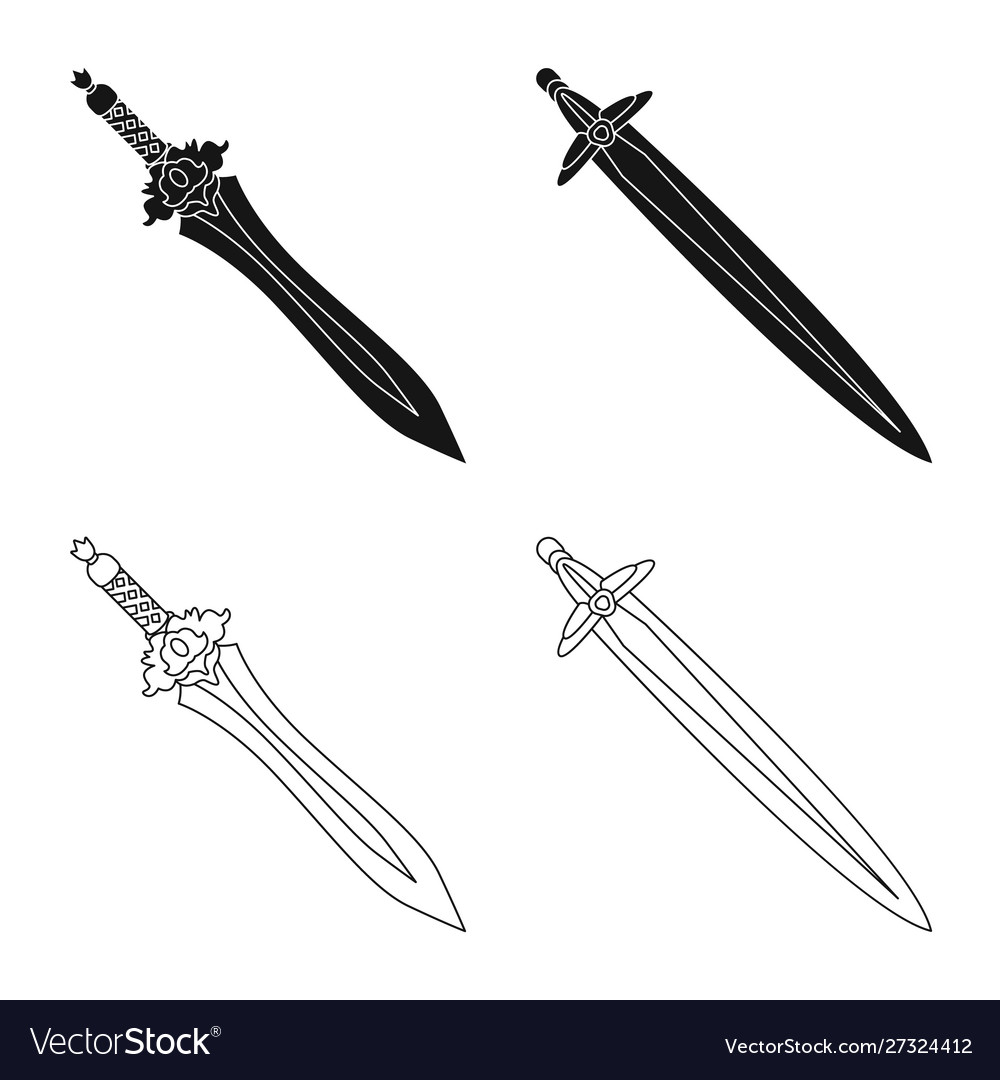 Isolated object game and armor sign collection