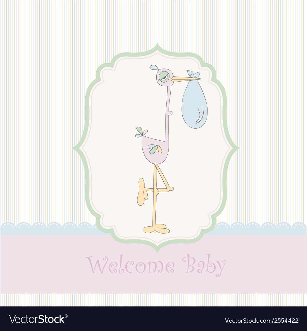 Baby shower card