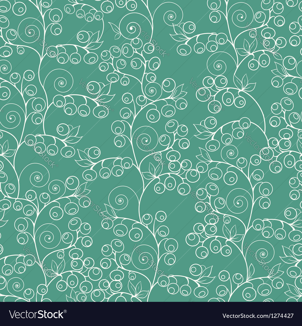 Abstract floral seamless pattern Royalty Free Vector Image