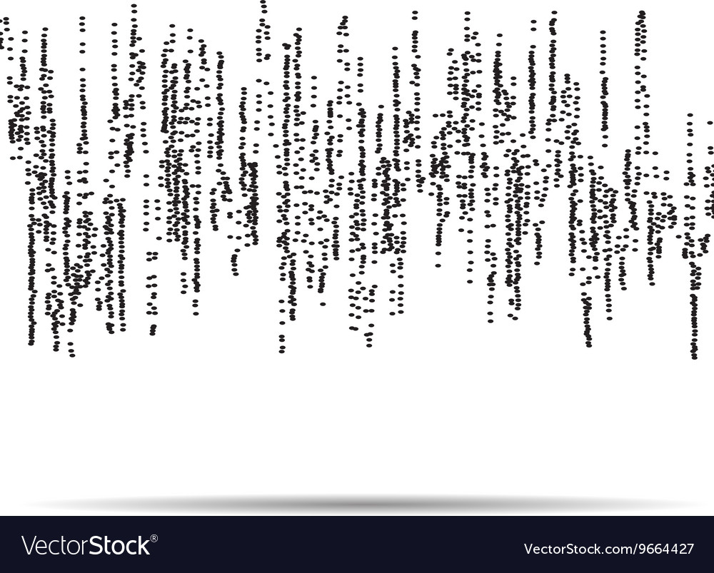 Abstract pulsating equalizer background