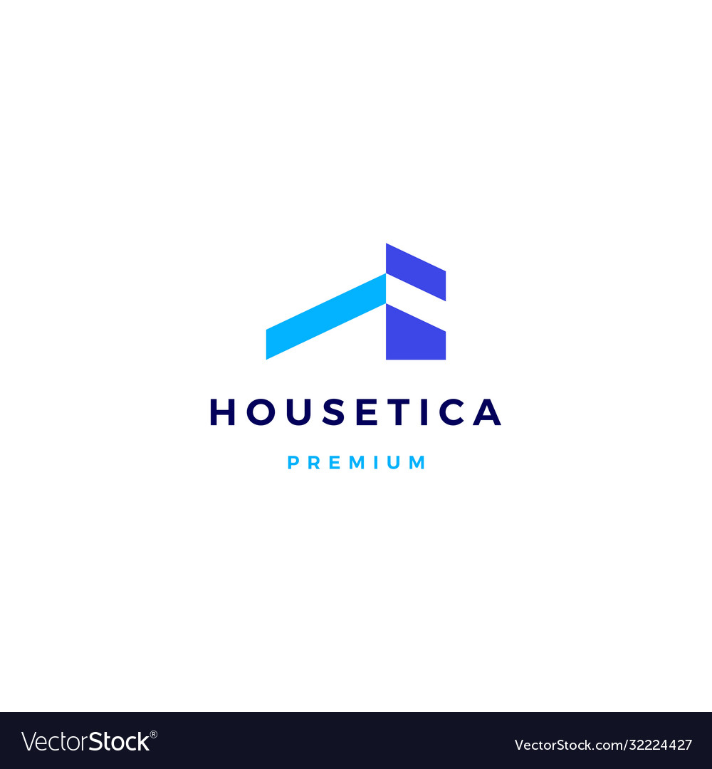 House home mortgage roof architect logo icon