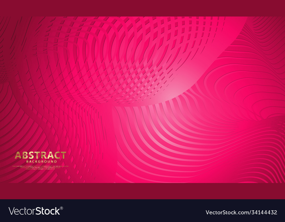 Abstract flow lines background with elegant Vector Image