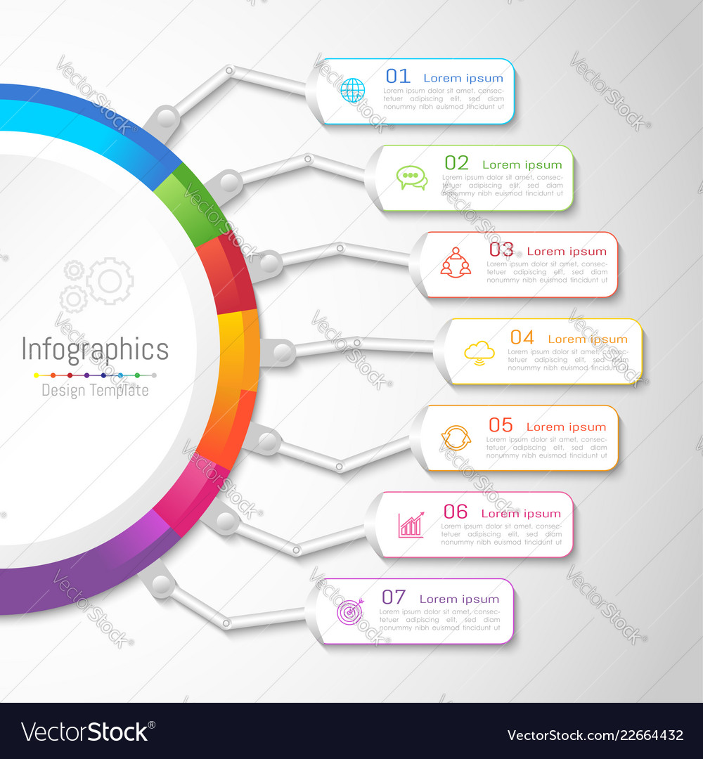 Infographic design elements for your business Vector Image