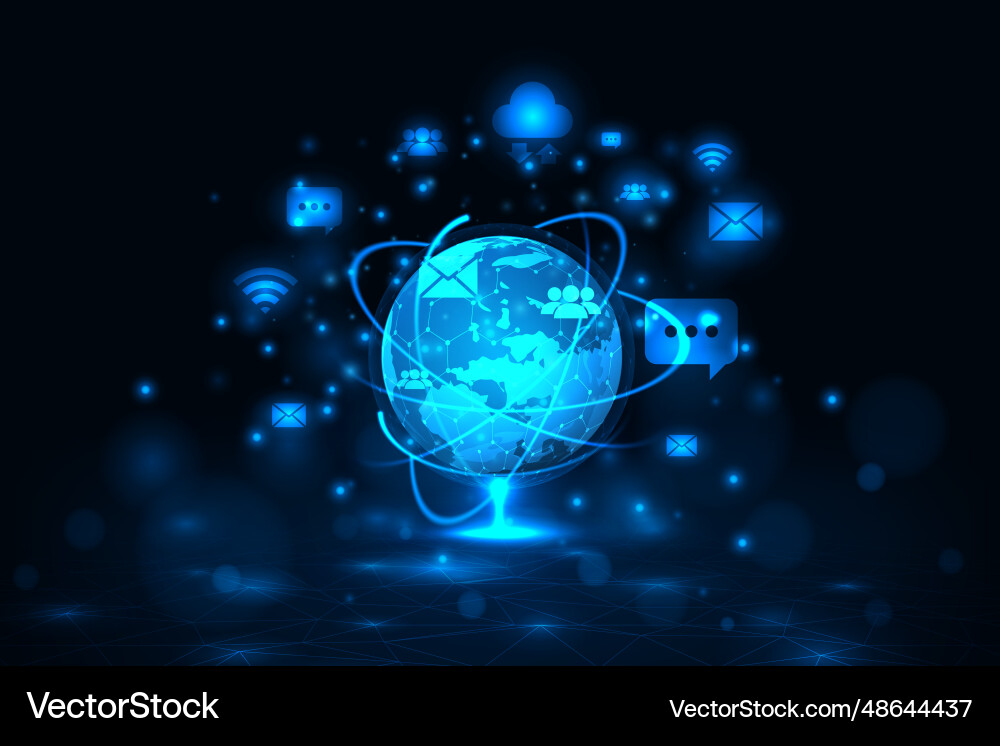 Technology no357 Royalty Free Vector Image - VectorStock