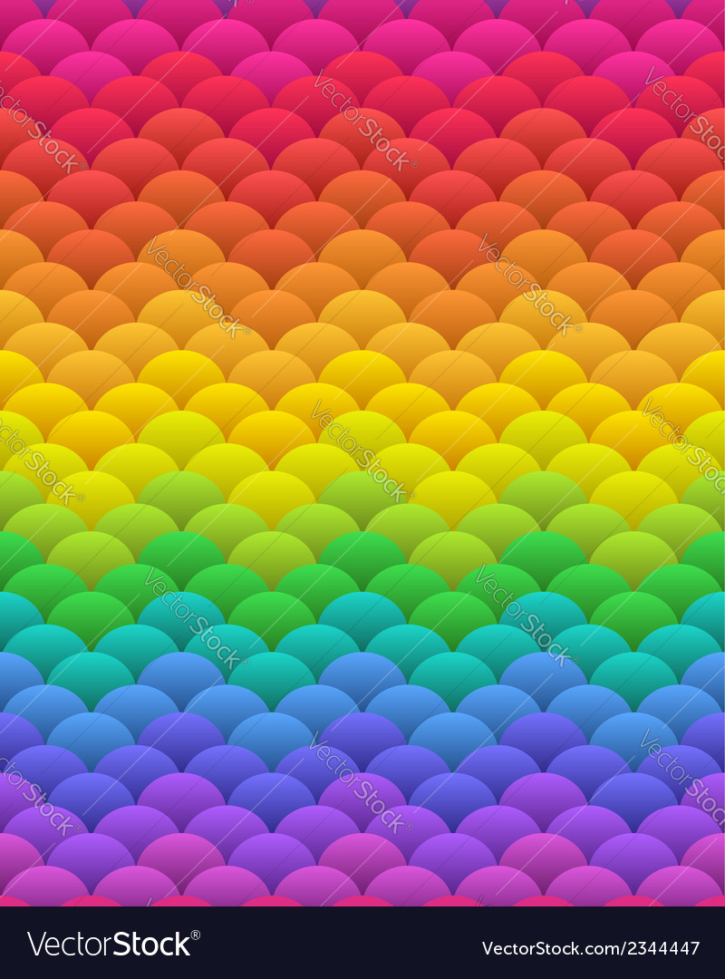 Rainbow blobs seamless