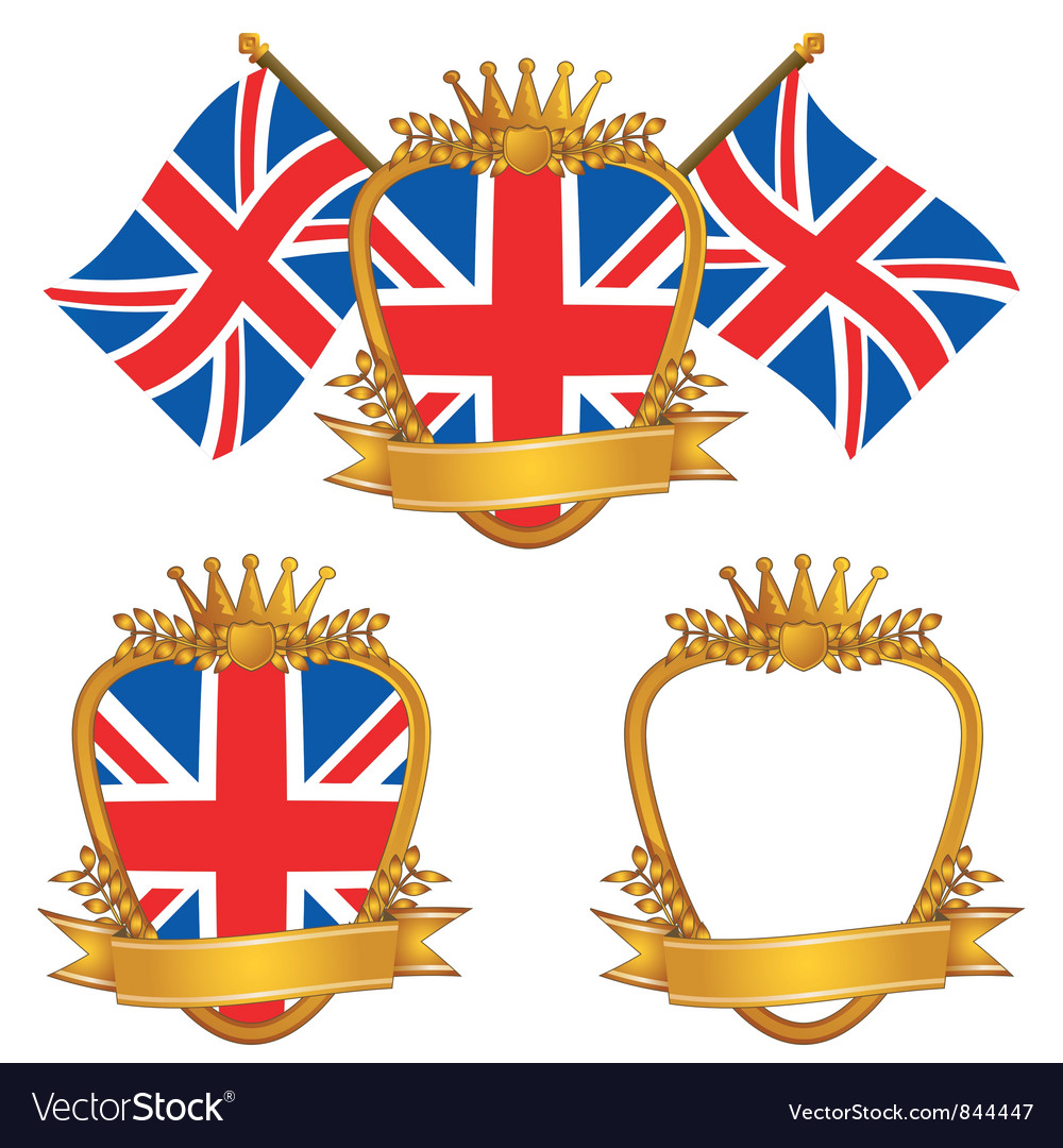 Uk emblem Royalty Free Vector Image - VectorStock