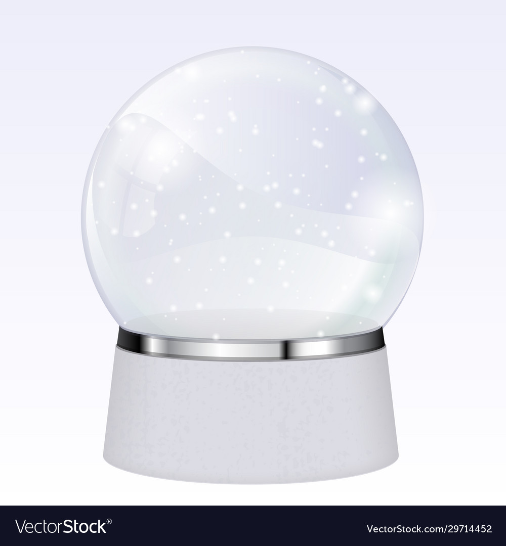 Magic ball white lamp Royalty Free Vector Image