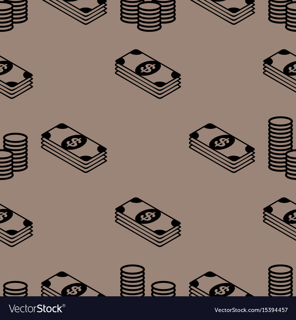 Business and finance seamless pattern background