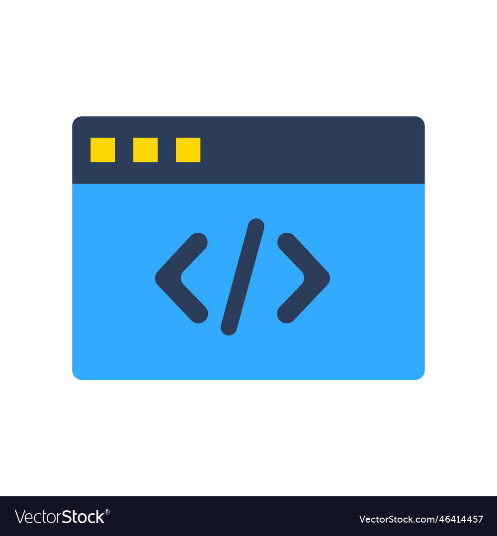 Modern programming mark and window icon