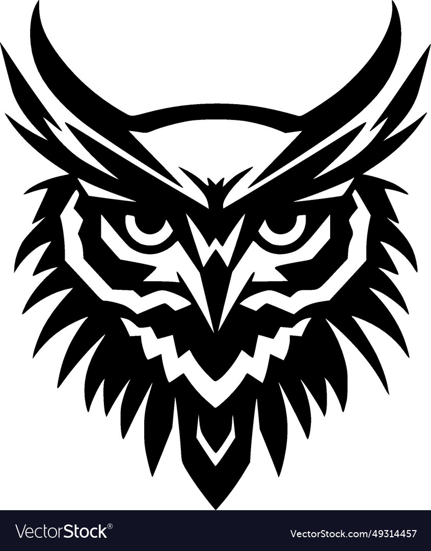 Owl - high quality logo ideal for t-shirt