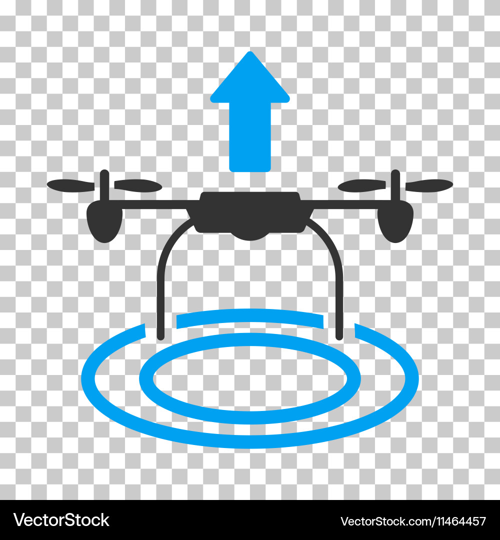 Start drone icon Royalty Free Vector Image - VectorStock