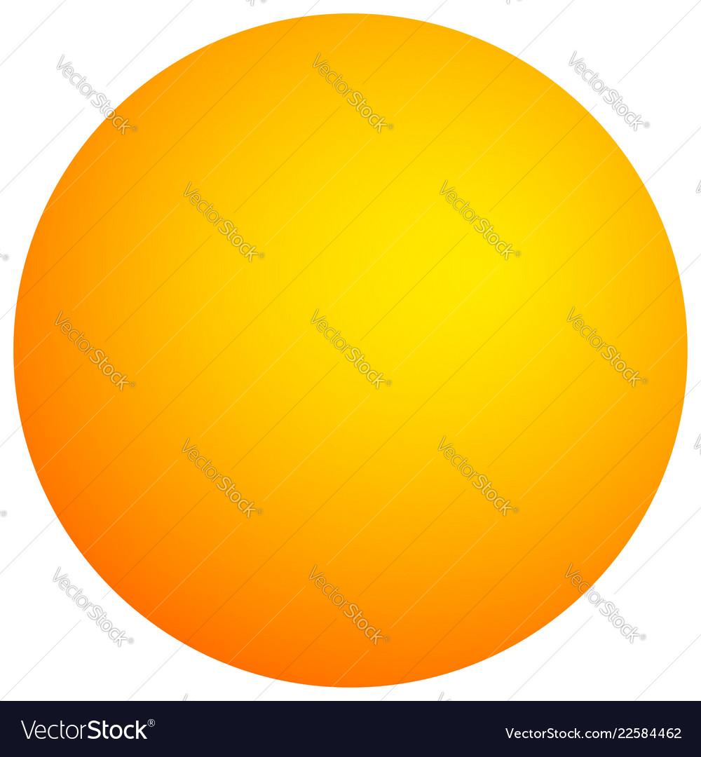 Simple orb with shaded effect colorful bright