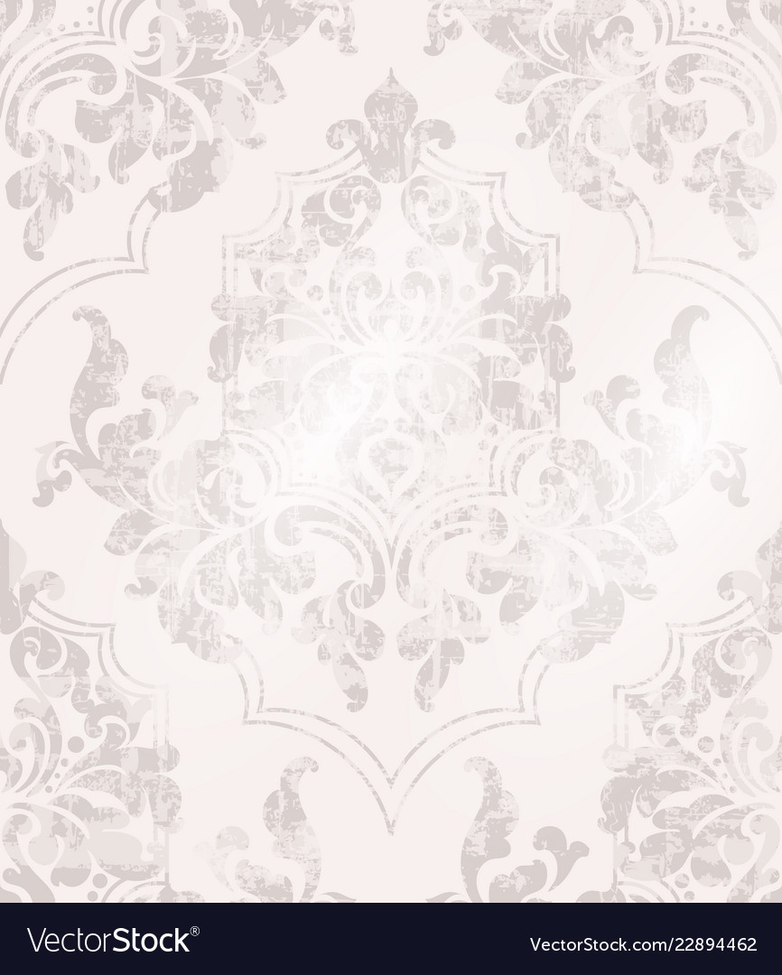 Vintage baroque ornamented background