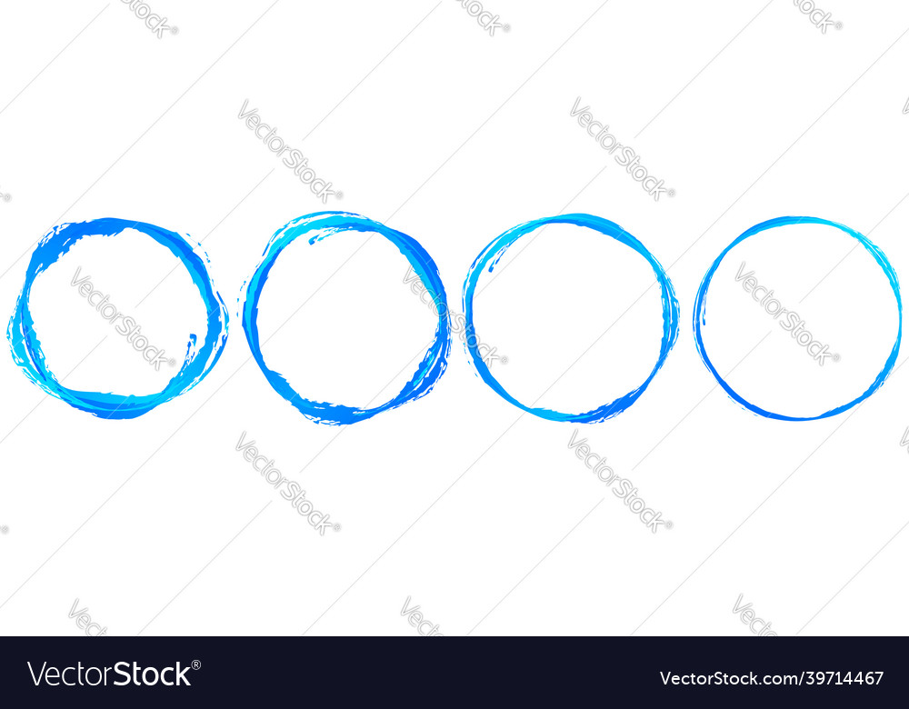 Grungy textured circle element shape circular