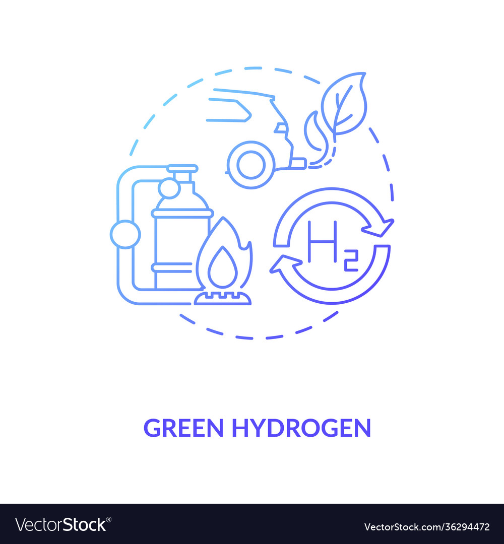 Reducing Greenhouse Gas Emissions Concept Icon Vector Image
