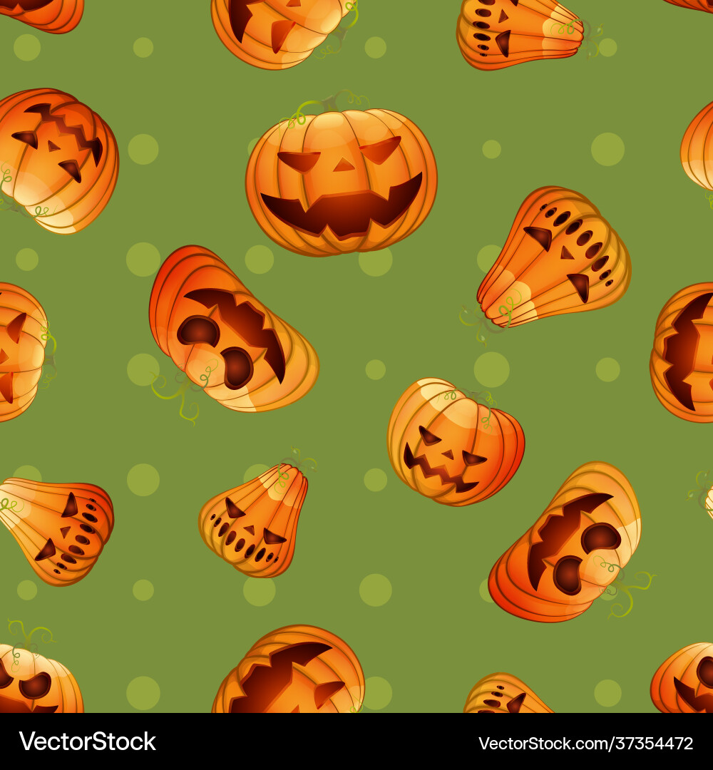 Seamless pattern for halloween Royalty Free Vector Image