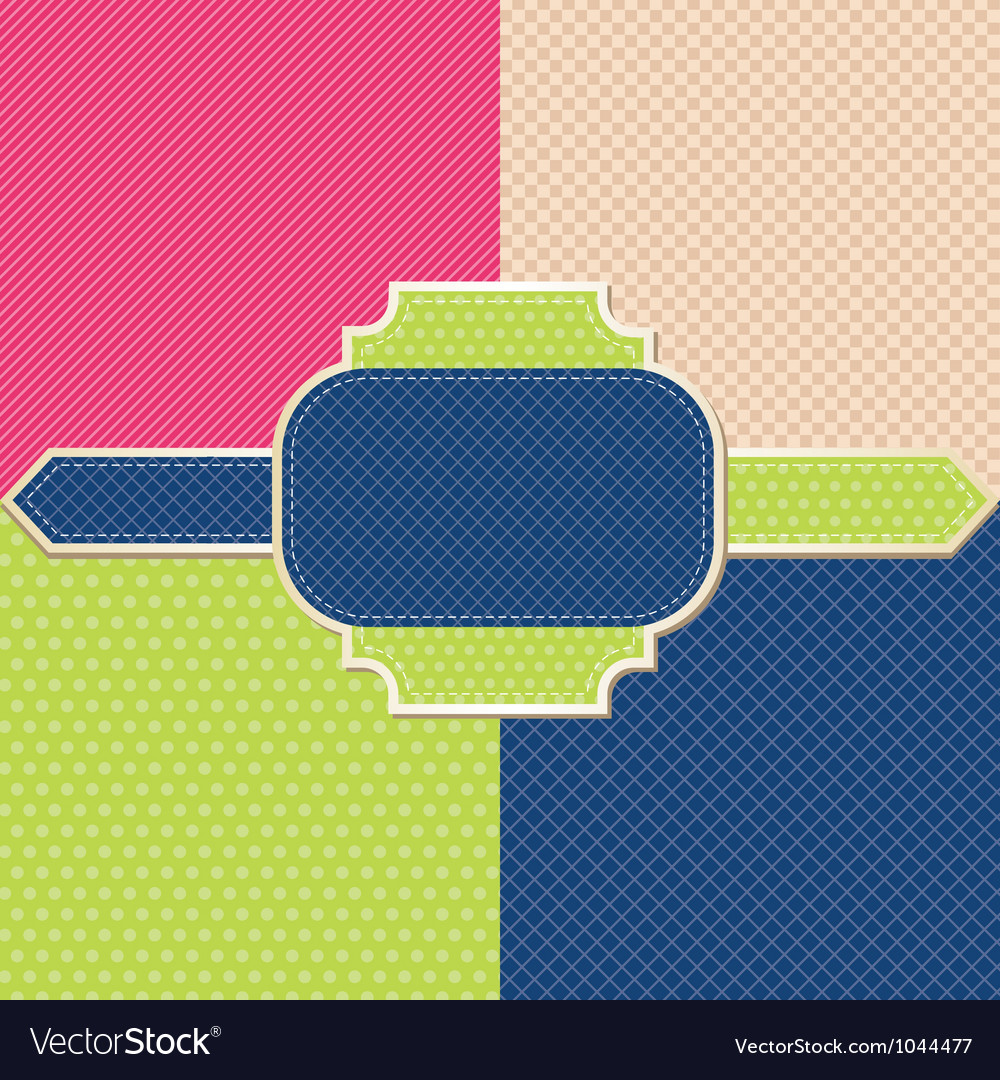 Retro pattern background