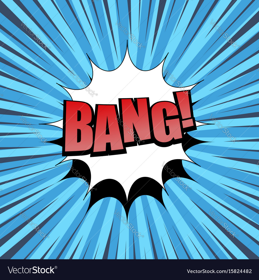 Comic book bright template Royalty Free Vector Image