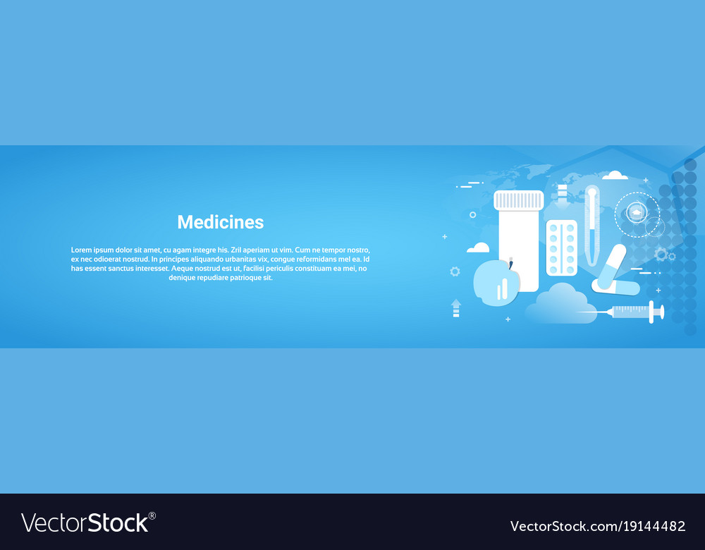 Medicines clinic and medical treatment concept