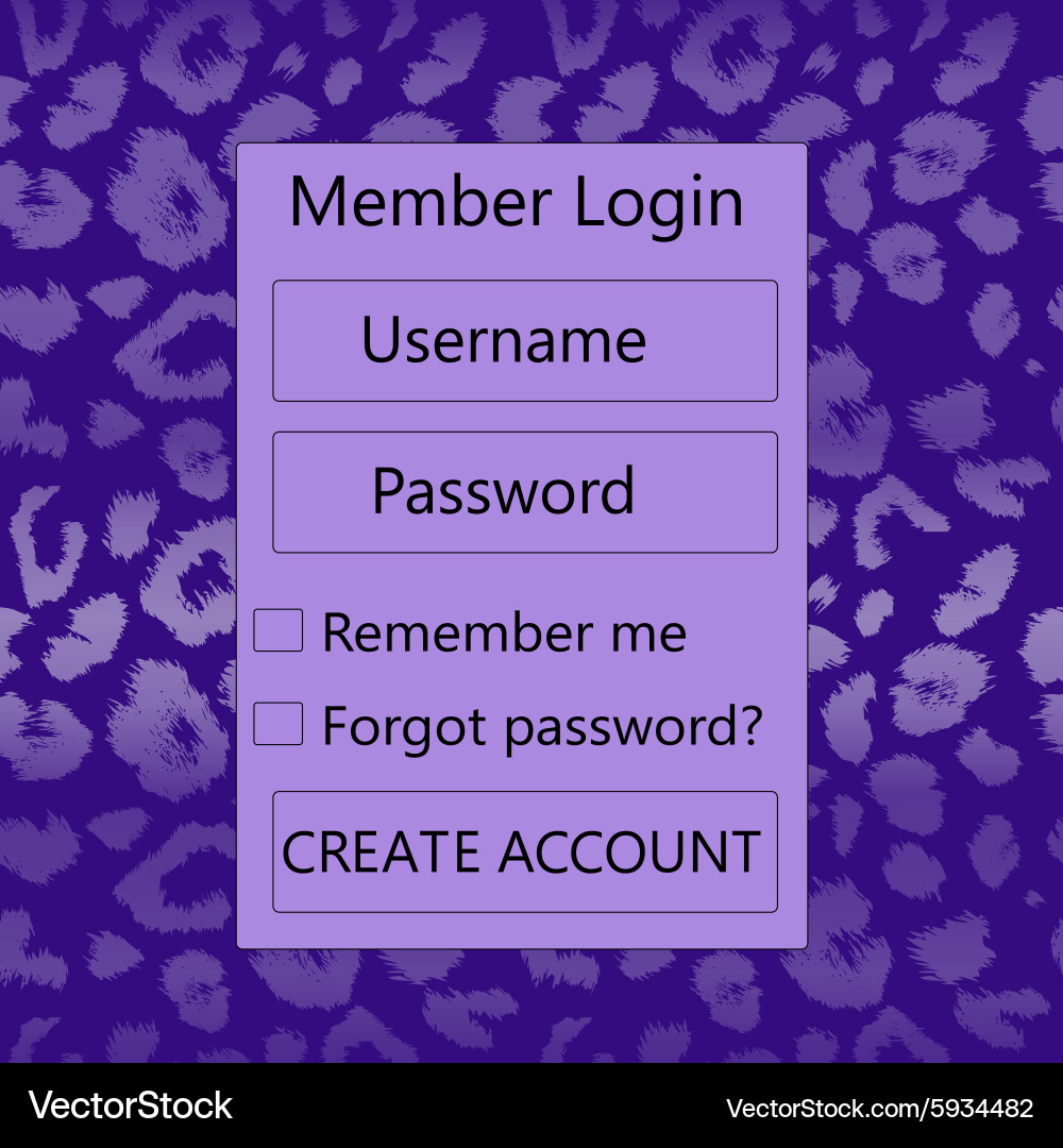 Mobile universal ui kit form interface Royalty Free Vector