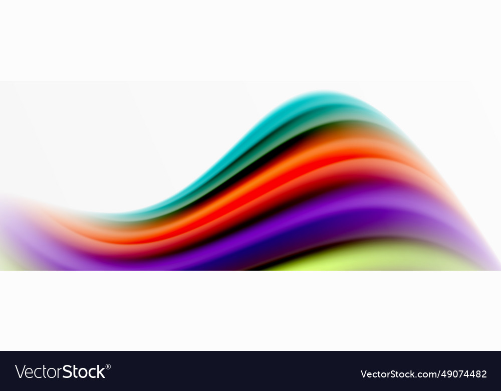 Regenbogenfarbe Seide verschwommen wavy line Hintergrund