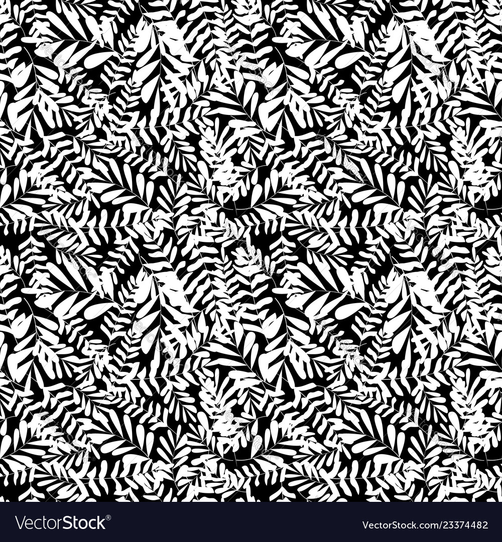 Seamless repeating pattern with silhouettes