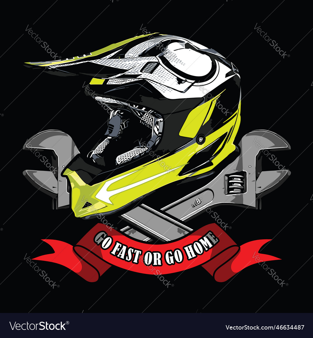 Biker template for graphic design Royalty Free Vector Image