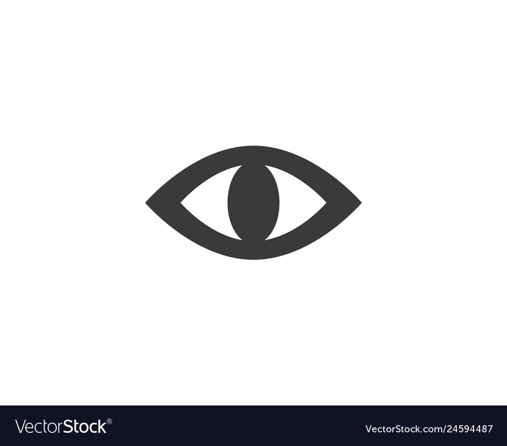 Eye icon Royalty Free Vector Image - VectorStock