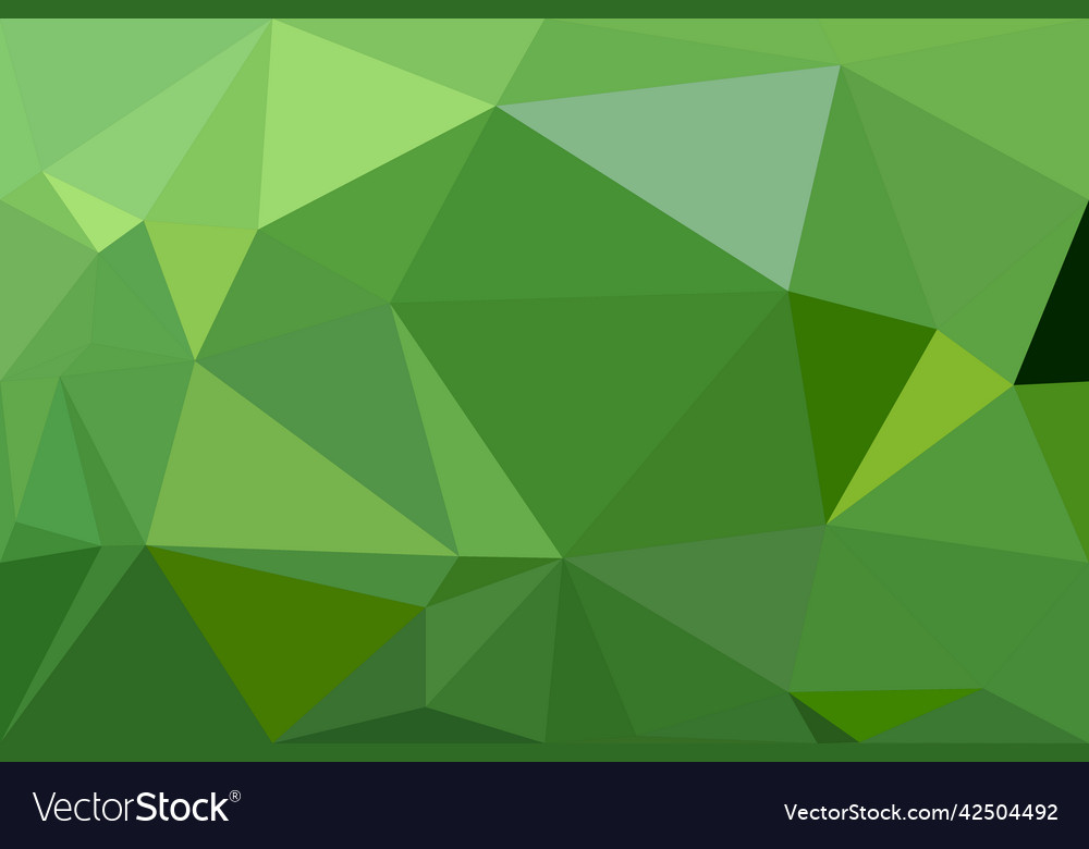 Abstract Polygonal Geometric Background Made Vector Image