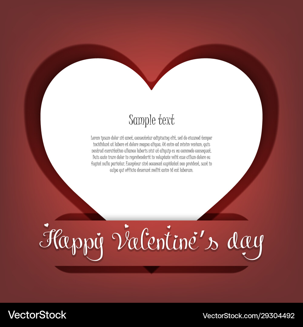 Happy Valentines Day Royalty Free Vector Image
