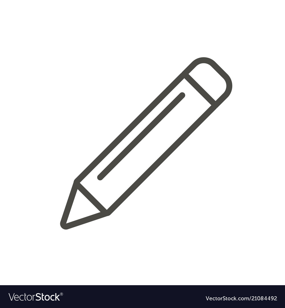 write few lines on pencil