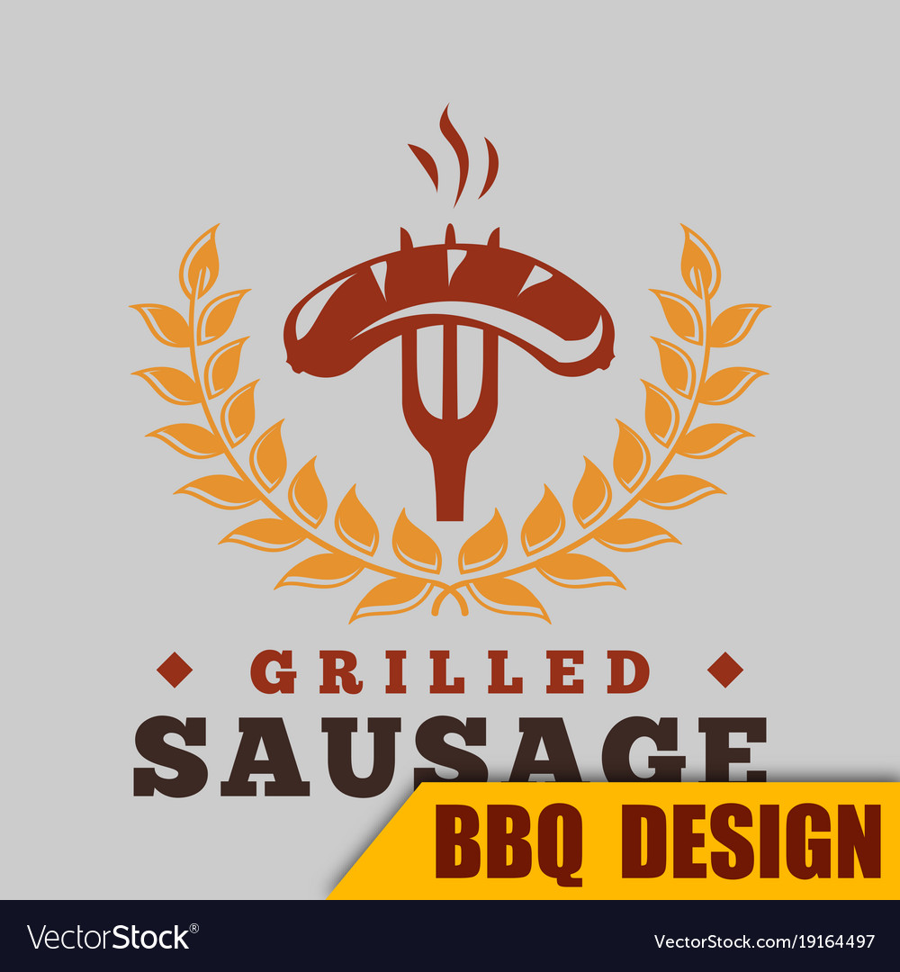 Bbq grilled sausage image