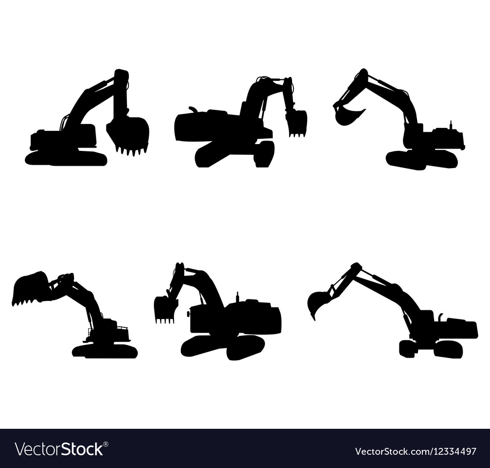 Set excavators