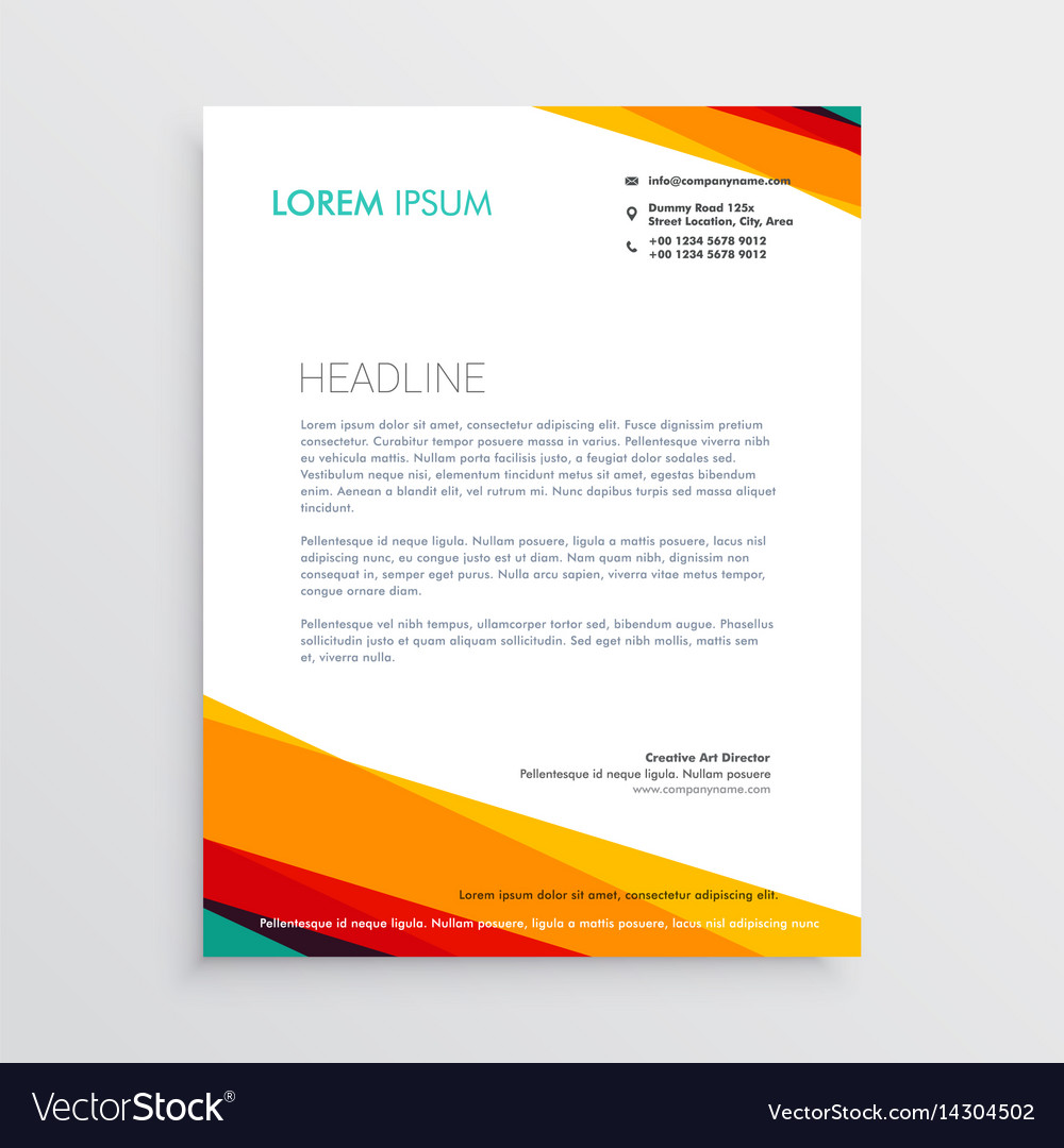 letterhead design templates
