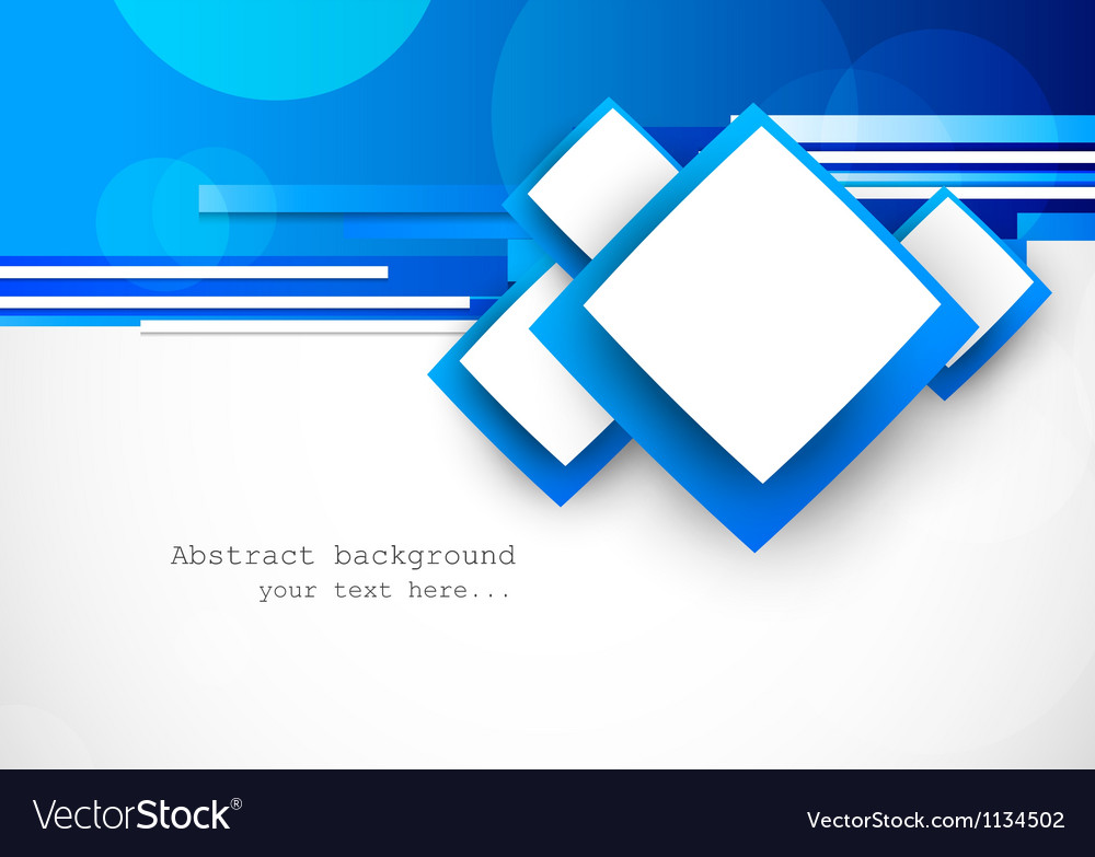 Blue background with squares