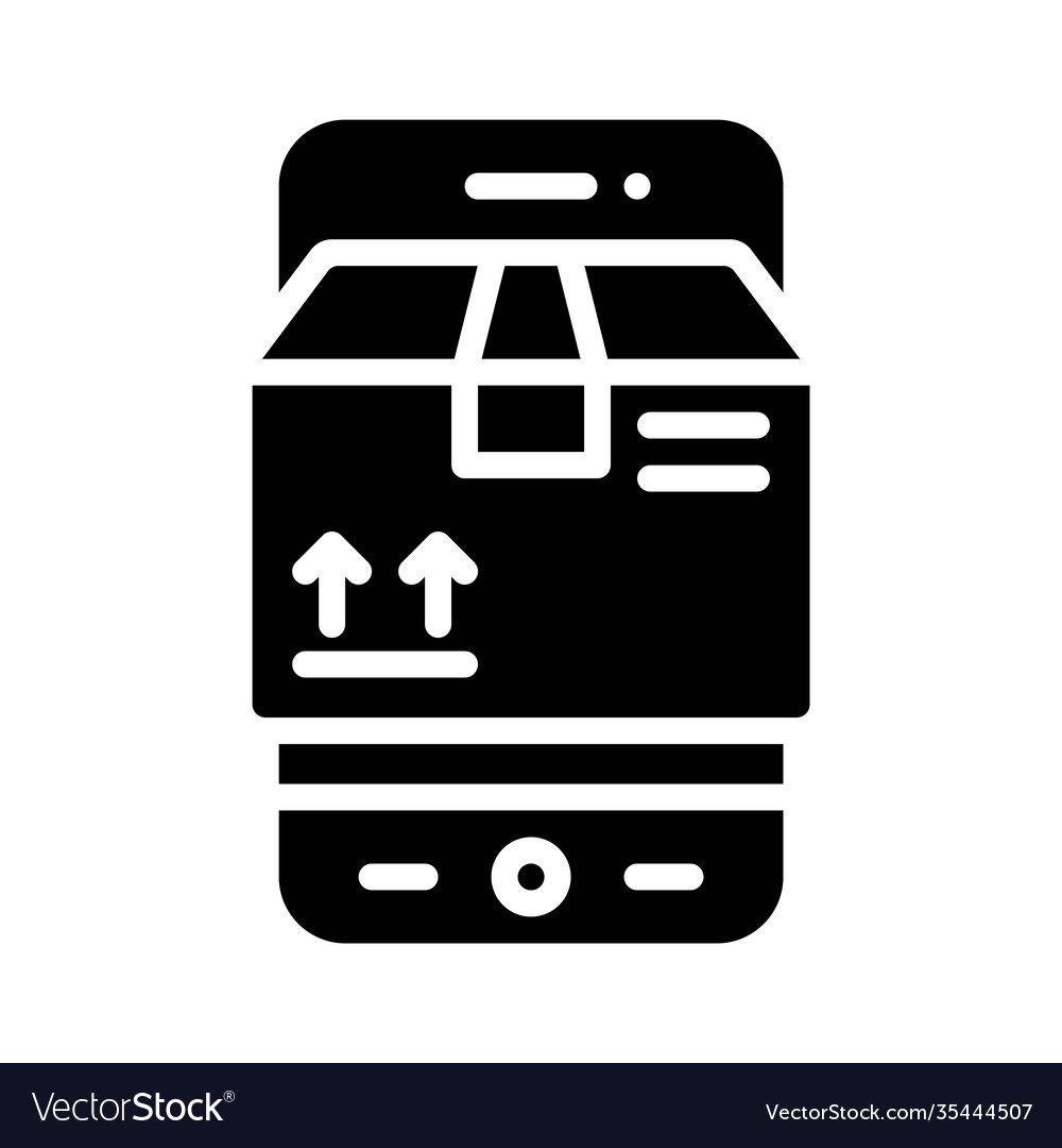 Logistic app icon mobile application