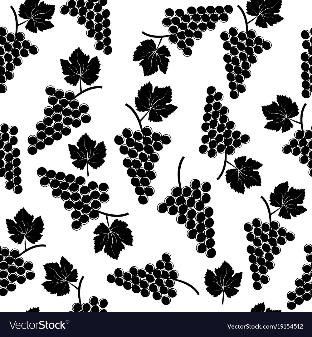 Grape seamless pattern