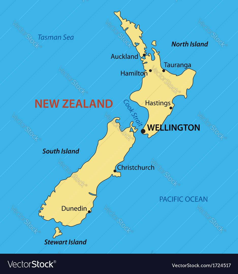 New Zealand Map