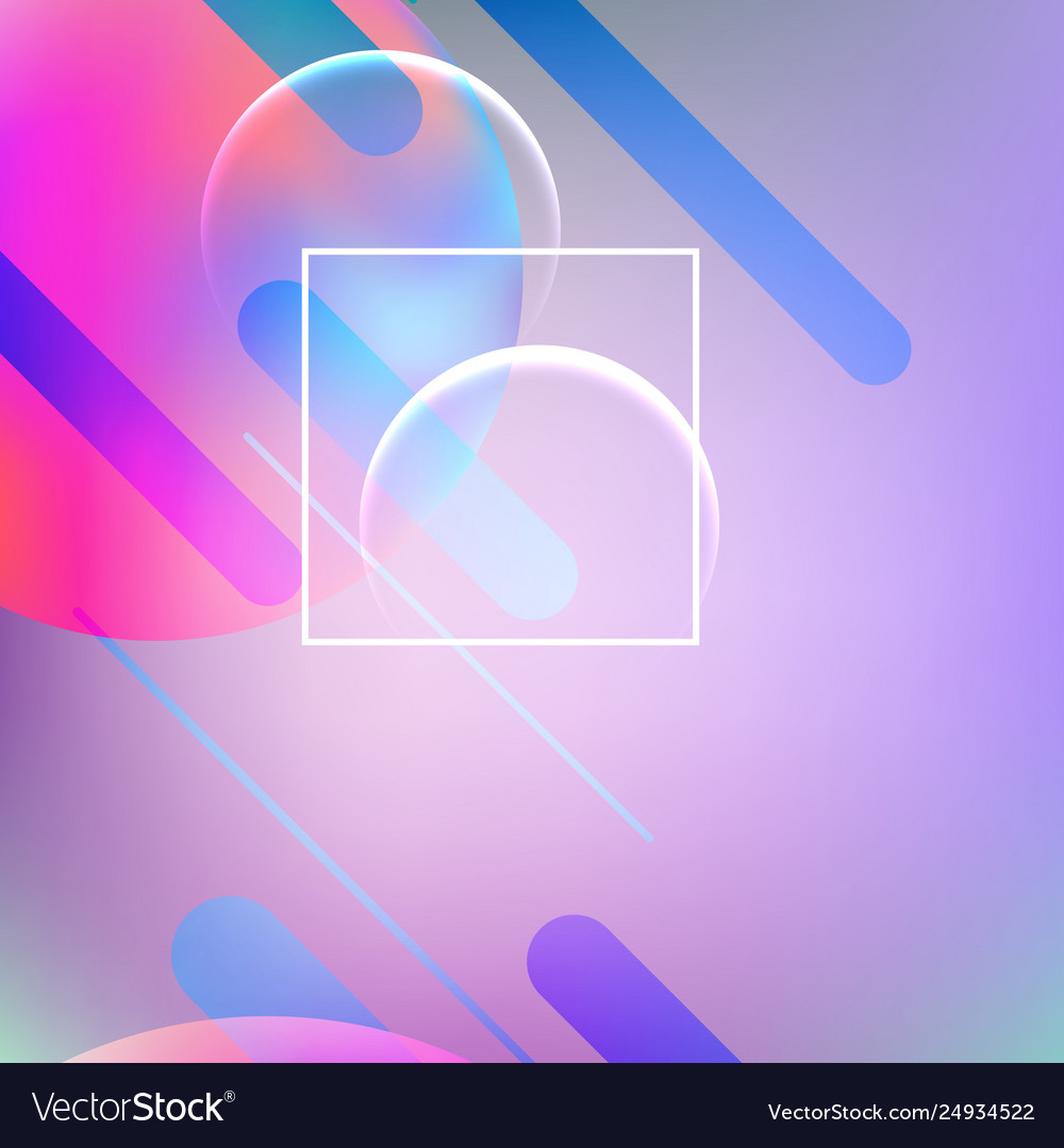 Abstract dynamic geometric background