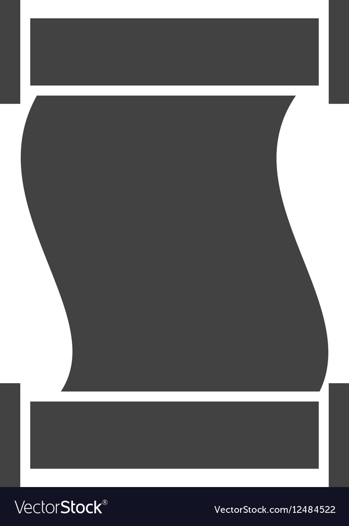 Scroll Of Paper Royalty Free Vector Image VectorStock