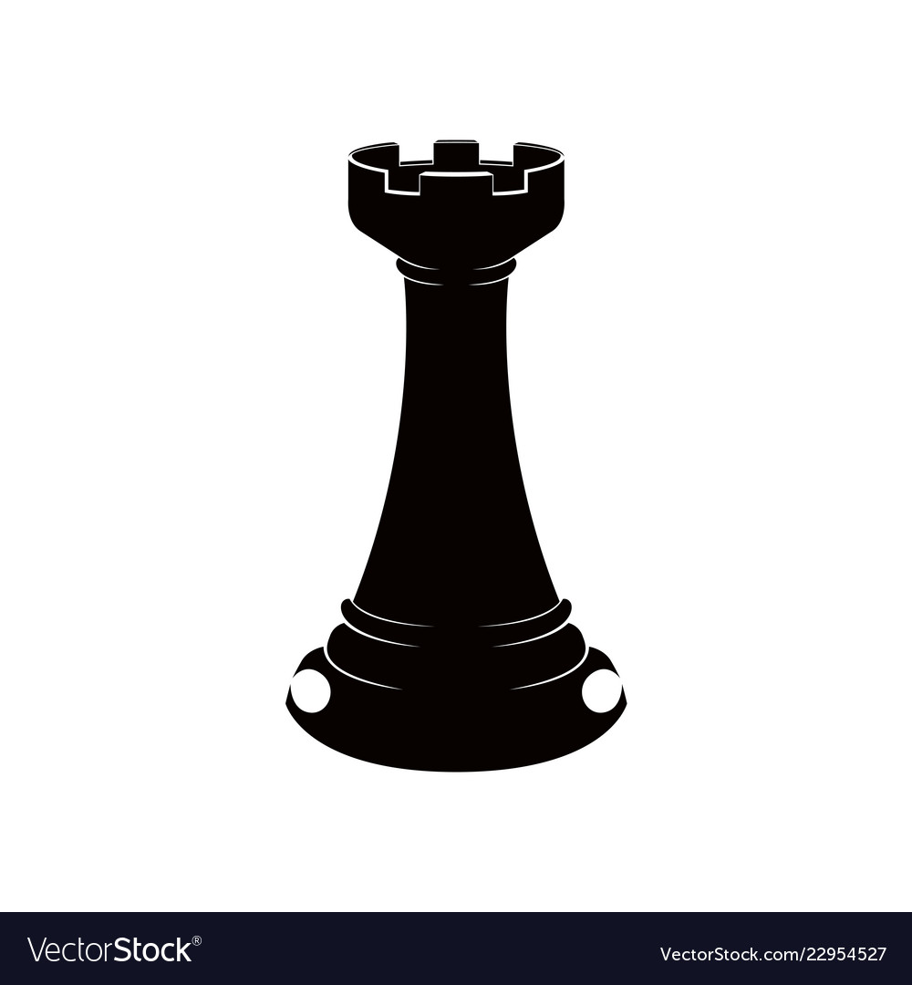 Chess rooks Royalty Free Vector Image - VectorStock