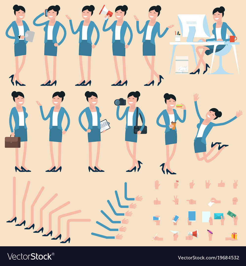 Young man animation character Royalty Free Vector Image