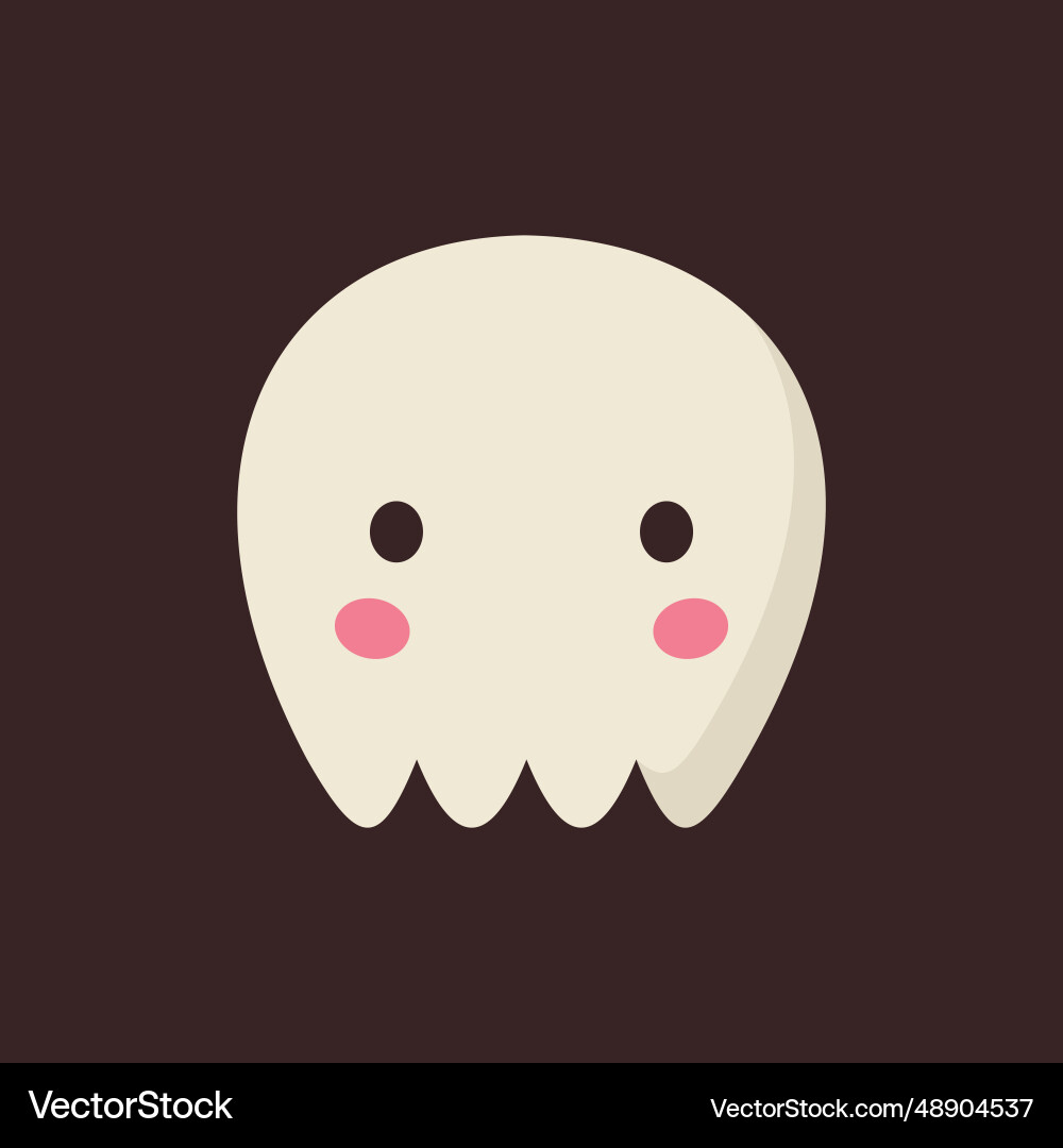 Cute Skull Royalty Free Vector Image Vectorstock