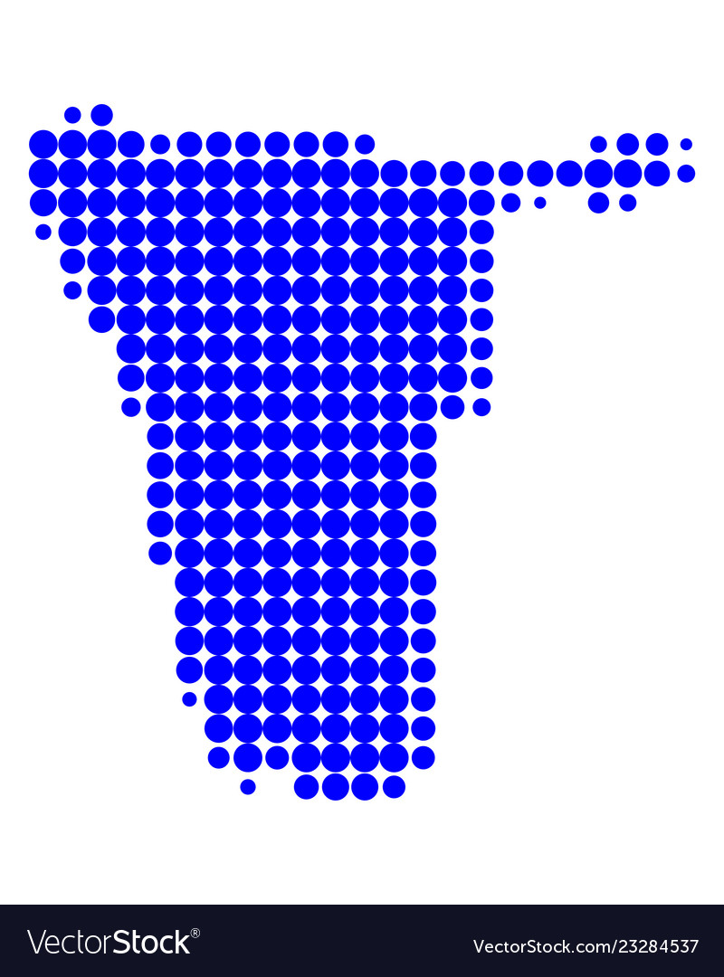 Map of namibia